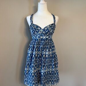 Blue and White Sundress from Loft
